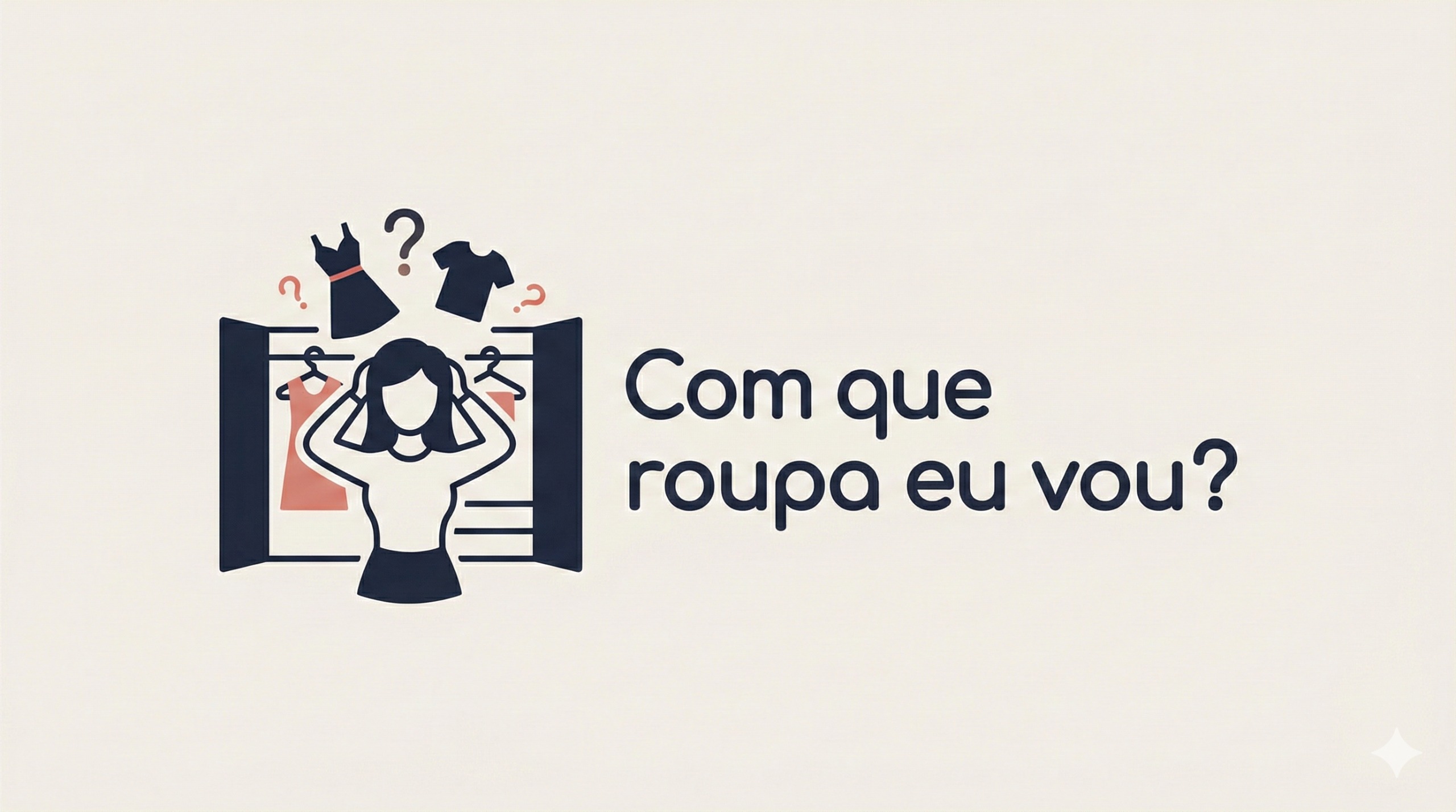 Com que roupa eu vou? - Logo